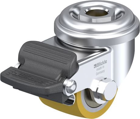 35MM X 27MM BRAKING SWIVEL · POLYURETHANE