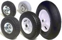 Pneumatic and flat-free Wheels - Casterland